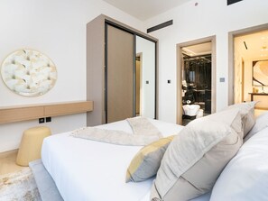 Apartamento, 1 quarto, acesso à piscina | 1 quarto, roupa de cama
