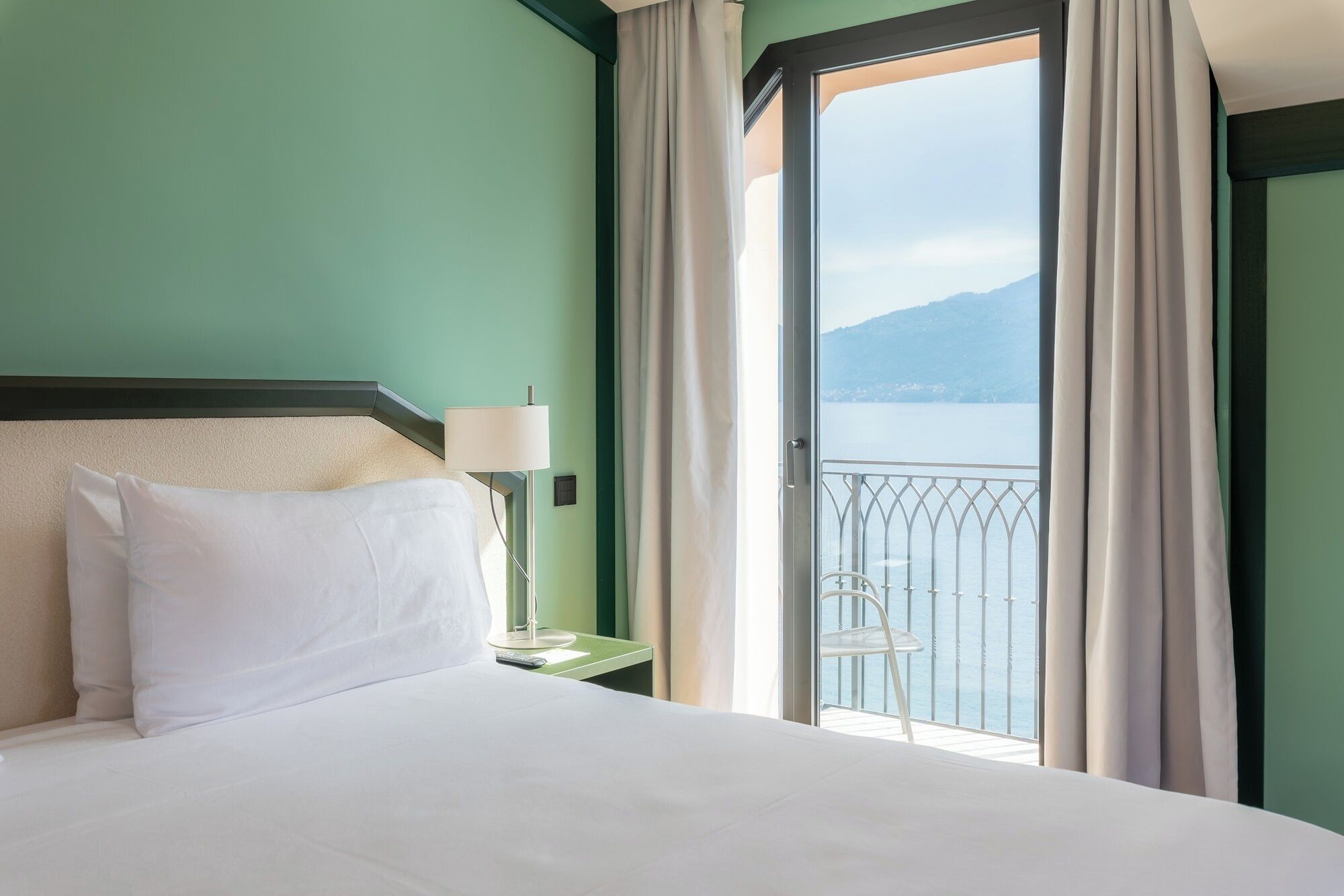 Deluxe-Doppelzimmer, Balkon, Seeblick | Ausblick vom Zimmer