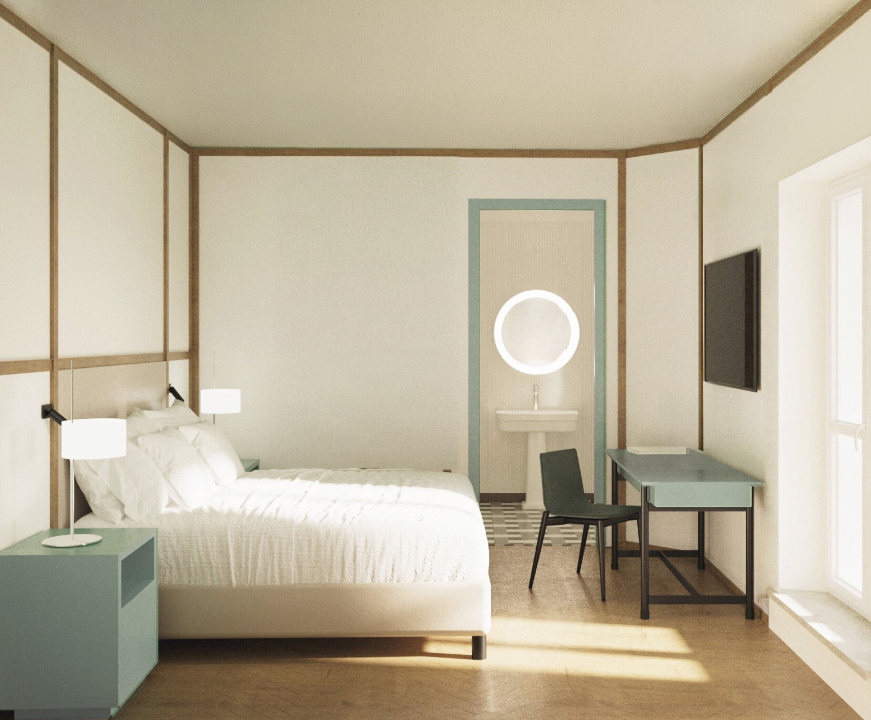 Deluxe-Doppelzimmer, Seeblick | Minibar, Zimmersafe, Schreibtisch, Verdunkelungsvorhänge