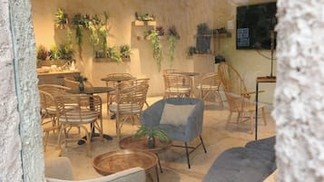 Sala de estar en el lobby