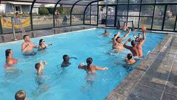 Piscine couverte, piscine chauffée