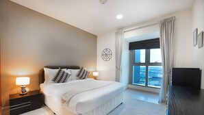 Appartement, 2 chambres, sauna, vue mer