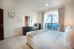 아파트, 침실 2개, 사우나, 바닷가 | 2 개의 침실, 침대 시트