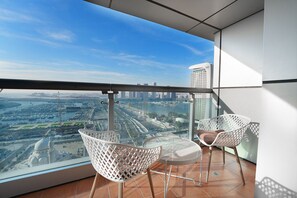 Appartement, 2 chambres, sauna, vue mer | Balcon
