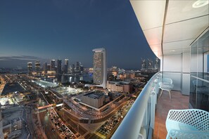 Apartment, 2 Bedrooms, Sauna, Sea Facing | View from room - Easygo-skyhigh 2BR Dubai Marina-sea View (Dubai)