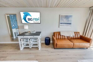 Smart-tv en een kantoor