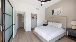 1 bedroom, desk, iron/ironing board, WiFi