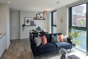 Appartement, 2 slaapkamers, niet-roken | Woonruimte