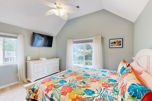 5 chambres, bureau, accès Internet, draps fournis