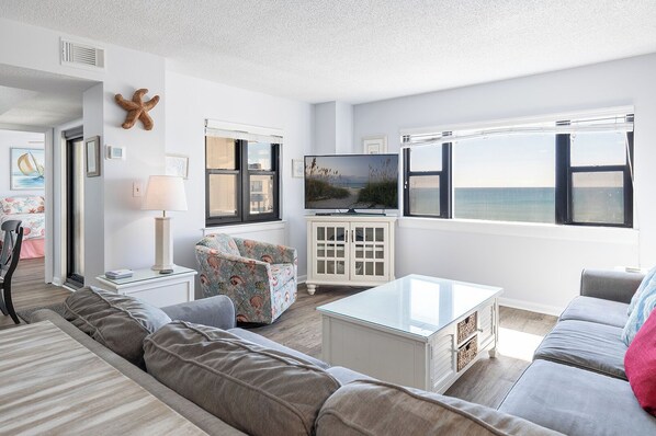 Smart TV - Summer Winds A-512, Oceanfront Condo in Indian Beach, NC! (Indian Beach)