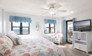 3 bedrooms, iron/ironing board, WiFi - Summer Winds A-512, Oceanfront Condo in Indian Beach, NC! (Indian Beach)