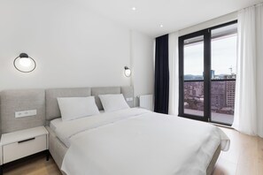 Lägenhet - balkong - utsikt mot staden | Utsikt från rummet