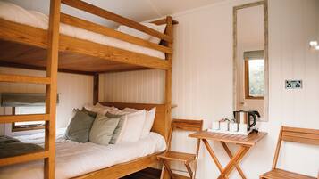 1 bedroom, internet, bed sheets