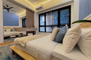 2 bedrooms, soundproofing, free WiFi