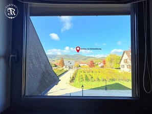 Uitzicht vanuit accommodatie