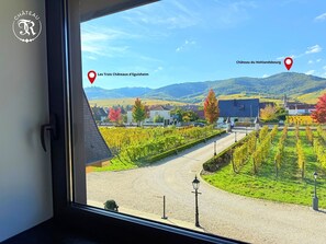 Deluxe Double Room, Garden View | Egyptian cotton sheets, premium bedding, free minibar, in-room safe - Château R (Wettolsheim)
