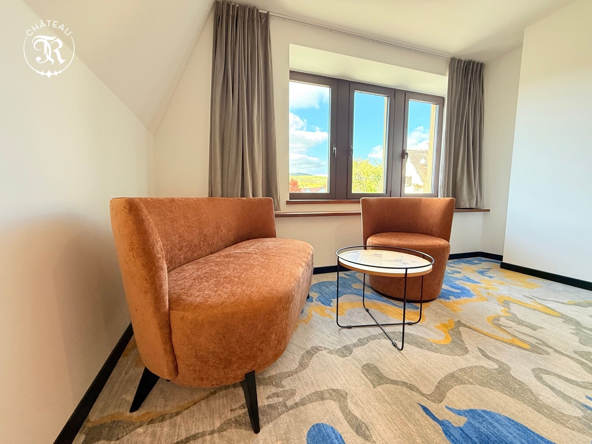 Chambre Double Exécutive, vue montagne | Draps en coton égyptien, literie de qualité supérieure