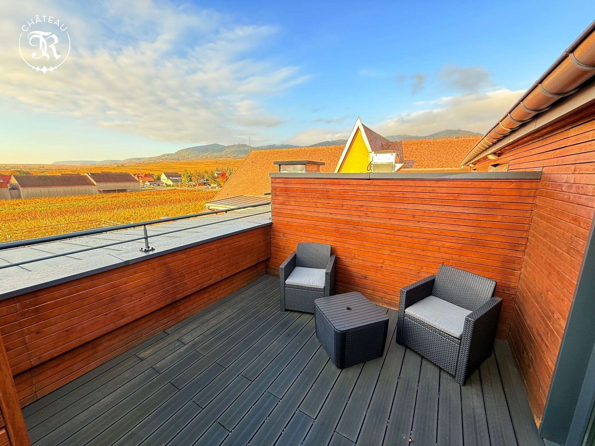 Chambre Double Exécutive, vue montagne | Terrasse/Patio