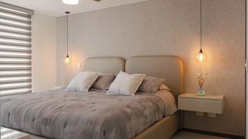 Blackout curtains, iron/ironing board, free WiFi