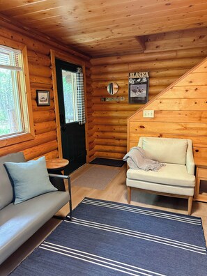Interior - Cozy Cabin on wooded property. (Wasilla)