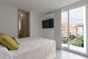Eenvoudig appartement | 2 slaapkamers, een strijkplank/strijkijzer, gratis wifi