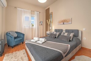 2 間睡房、熨斗/熨衫板、Wi-Fi、床單