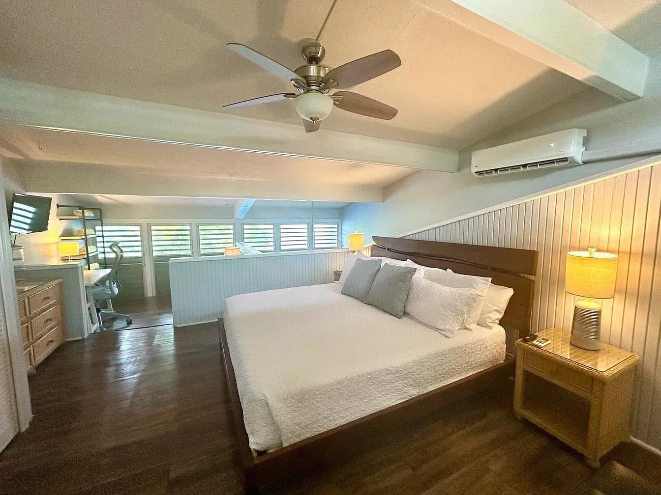 2 dormitorios, escritorio, tabla de planchar con plancha y wifi gratis