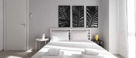 Departamento (1 Bedroom) | 1 habitación, tabla de planchar con plancha, cunas y ropa de cama