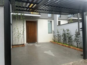 Majoituspaikan julkisivu