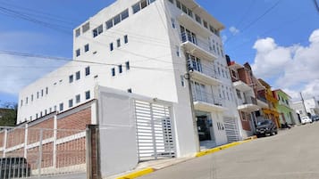 Fassade der Unterkunft