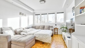 2 間睡房、熨斗/熨衫板、Wi-Fi、床單