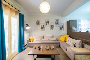 Appartement Confort, balcon | Coin séjour