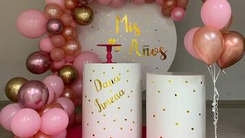 Birthday party area