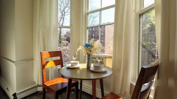 Authentic Brownstone Boston Studio | Minibar, individually decorated, individually furnished, desk