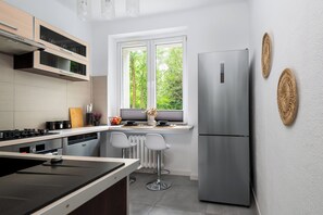 Studio Confort, vue ville | Cuisine privée