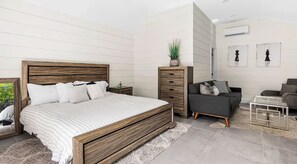 4 bedrooms, iron/ironing board, travel crib, WiFi