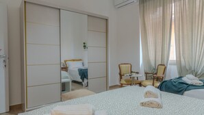 1 室のベッドルーム、WiFi、ベッドシーツ