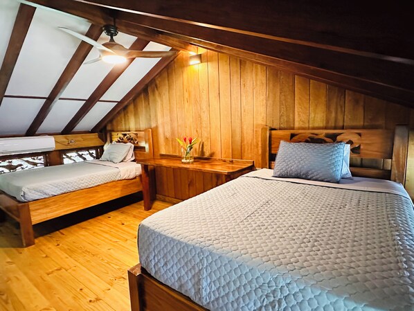 2 habitaciones, cuna de viaje, wifi y ropa de cama