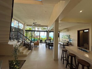 Villa Luxe, vue plage | Coin séjour