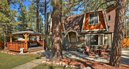 88 Acres Cottage in Big Bear w/HotTub & Fireplace
