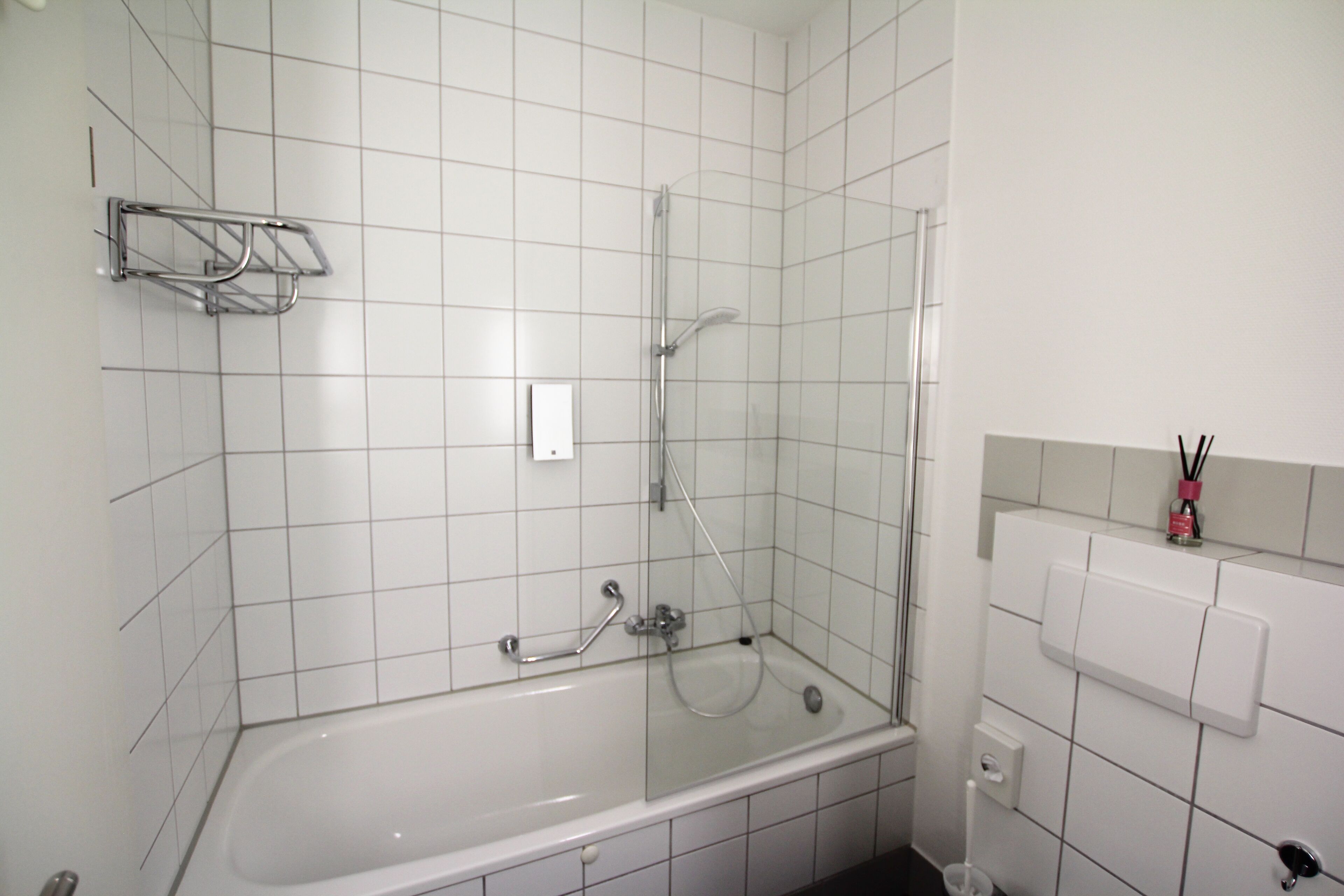 Handtücher, Seife, Toilettenpapier