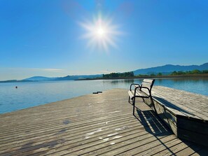 Terrace/patio - Premium Apartment Seekirchen EIGHT (Seekirchen am Wallersee)