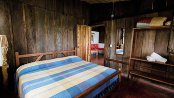 Kabin Keluarga, pemandangan samudra | Seprai linen