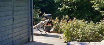 Independent in its garden in the Pays d'Auge 15 minutes from the beaches of Deauville