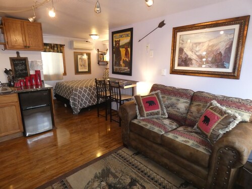 Yellowstone Studio # 6. Just One Mile From Yellowstone's Main Entrance