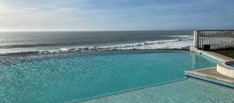 Charming 2-bedroom beachfront condo in superb Rosarito with private beach access