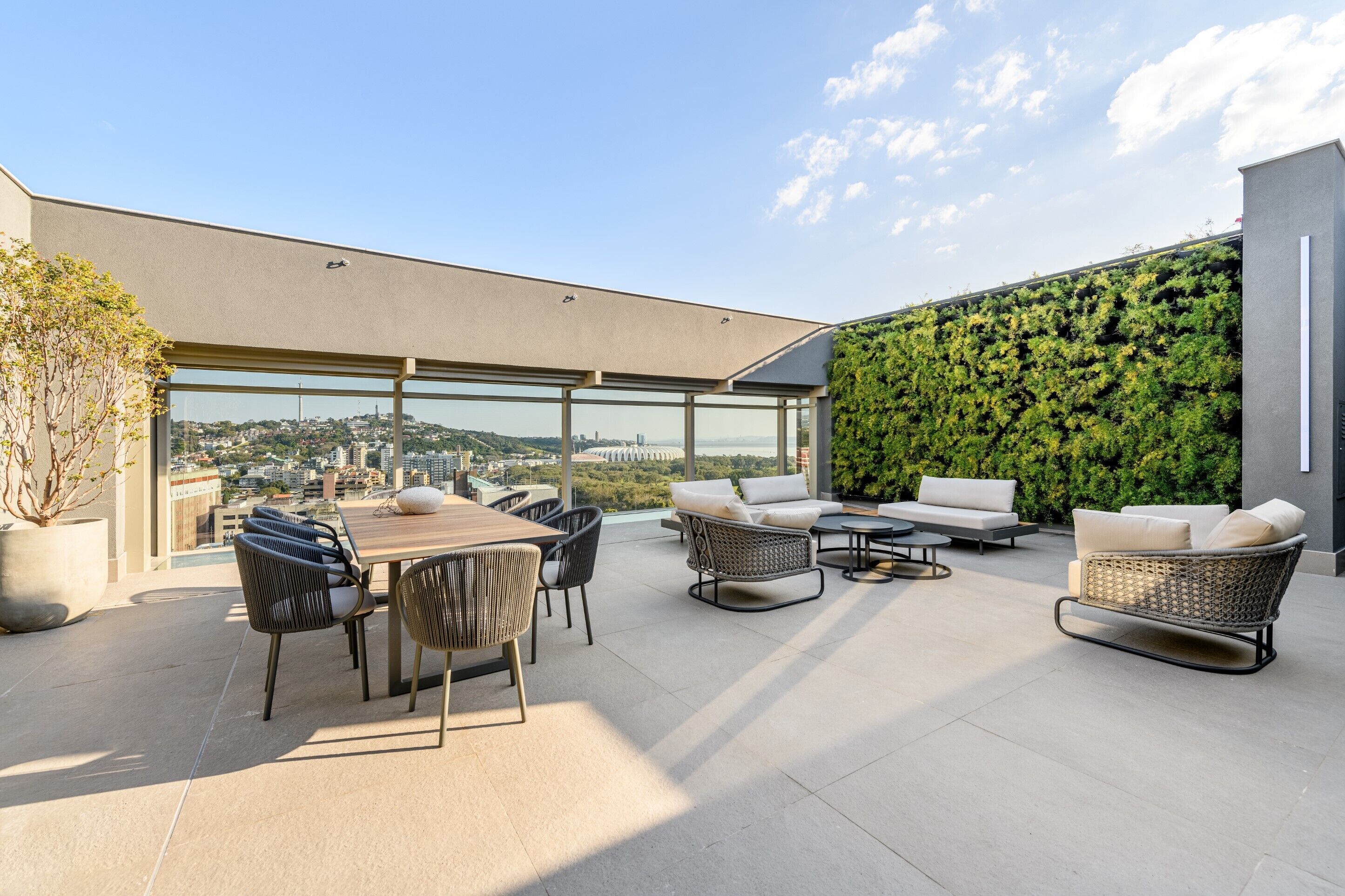 Opções para refeição ao ar livre