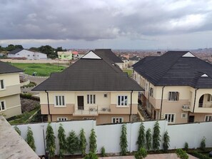 Vue depuis l’hébergement