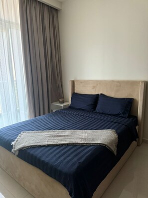 Apartment, Balcony, Canal View | View from room - 1BHK in Business Bay. Canal View (Dubai)
