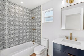 Towels, soap, toilet paper